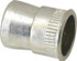 RivetKing. 10C1ISRSZ/P50 #10-24 UNC, Zinc-Plated, Steel Knurled Rivet Nut Inserts