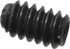 Unbrako 107235 Set Screw: #4-40 x 3/16", Cup & Knurled Cup Point, Alloy Steel, Grade 8