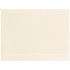 JAM PAPER AND ENVELOPE 98040 JAM Paper Blank Note Cards, Panel Border, 5 1/8in x 7in, Ivory, Pack Of 100