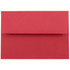 JAM PAPER AND ENVELOPE 900927182 JAM Paper Booklet Envelopes, #4 Bar (A1), Gummed Seal, 30% Recycled, Red, Pack Of 25