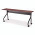 ICEBERG ENTERPRISES 68068 OfficeWorks Mobile Training Table, Rectangular, 72" x 18" x 29", Mahogany/Black