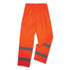 TENACIOUS HOLDINGS, INC. ergodyne® 25447 GloWear 8916 Class E Lightweight Hi-Vis Rain Pants, 3X-Large, Orange