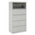 ALERA HLF3667LG Lateral File, 5 Legal/Letter/A4/A5-Size File Drawers, Light Gray, 36" x 18.63" x 67.63"