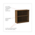 ALERA VA633032WA Alera Valencia Series Bookcase,Two-Shelf, 31.75w x 14d x 29.5h, Modern Walnut