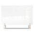 GHENT MANUFACTURING, INC PEC3029A Clear Partition Extender with Attached Clamp, 29 x 3.88 x 30, Thermoplastic Sheeting