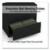 ALERA HLF3029BL Lateral File, 2 Legal/Letter-Size File Drawers, Black, 30" x 18.63" x 28"