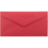 JAM PAPER AND ENVELOPE JAM Paper 151014  Booklet Envelopes, #7 3/4 Monarch, Gummed Seal, 30% Recycled, Red, Pack Of 25