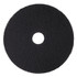 3M/COMMERCIAL TAPE DIV. 08276 Low-Speed High Productivity Floor Pads 7300, 18" Diameter, Black, 5/Carton