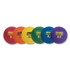 CHAMPION SPORT Sports PX85SET Rhino Playground Ball Set, 8.5" Diameter, Assorted Colors, 6/Set