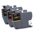 BROTHER INTL. CORP. LC4013PKS LC4013PKS Ink, 200 Page-Yield, Cyan/Magenta/Yellow, 3/Pack
