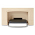 RUBBERMAID COMMERCIAL PROD. 1883552 Streamline Resin Step-On Container, Front Step Style, 24 gal, Polyethylene, Beige