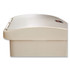 RUBBERMAID COMMERCIAL PROD. 1883552 Streamline Resin Step-On Container, Front Step Style, 24 gal, Polyethylene, Beige