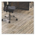 DEFLECTO CORPORATION CM21442FPC Clear All Day Use Chair Mat for Hard Floors, Rectangular, Straight Edges, 46" x 60", Clear