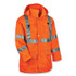 TENACIOUS HOLDINGS, INC. ergodyne® 24316 GloWear 8365 Class 3 Hi-Vis Rain Jacket, Polyester, 2X-Large, Orange