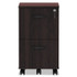 ALERA VA582816MY Alera Valencia Series Mobile Pedestal, Left or Right, 2 Legal/Letter-Size File Drawers, Mahogany, 15.38" x 20" x 26.63"