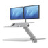 FELLOWES MFG. CO. 8081801 Lotus RT Sit-Stand Workstation, 35.5" x 23.75" x 42.2" to 49.2", White