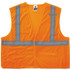 TENACIOUS HOLDINGS, INC. ergodyne® 21063 GloWear 8215BA Type R Class 2 Econo Breakaway Mesh Vest, Small to Medium, Orange