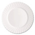 WNA, INC. RSCW91512WPK Classicware Plastic Dinnerware Plates, 9" dia, White, 12/Pack