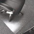 FLOORTEX ER1113423ER Cleartex Ultimat Polycarbonate Chair Mat for Low to Medium Pile Carpeted Floors, Rectangular, 48" x 53", Clear