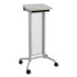 SAFCO PRODUCTS 8912GR Impromptu Lectern, 26.5 x 18.75 x 46.5, Gray