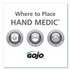 GO-JO INDUSTRIES GOJO® 8745-04 HAND MEDIC Professional Skin Conditioner for Industrial Environments, Refill for GOJO ADX-7 Dispenser, 685 mL, 4/Carton