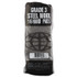 GLOBAL MATERIAL TECHNOLOGIES GMT 117006 Industrial-Quality Steel Wool Hand Pads, #3 Medium, Steel Gray, 16 Pads/Sleeve, 12 Sleeves/Carton