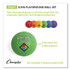 CHAMPION SPORT Sports PGSET Playground Ball Set, 8.5" Diameter, Assorted Colors, 6/Set