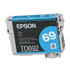EPSON AMERICA, INC. T069220S T069220-S (69) DURABrite Ink, Cyan