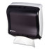 CFS BRANDS San Jamar® T1755TBK Ultrafold Fusion C-Fold and Multifold Towel Dispenser, 11.5 x 5.5 x 11.5, Black