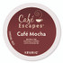 KEURIG DR PEPPER Café Escapes® 6803CT Mocha K-Cups, 24/Box, 96/Carton