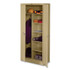 TENNSCO 7814SD Deluxe Combination Wardrobe/Storage Cabinet, 36w x 18d x 78h, Sand