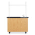 DIVERSIFIED WOODCRAFTS, INC. Spaces™ 4111K Economy Mobile Lab Table, Rectangular, 48w x 24d x 36h, Black