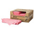 CHICOPEE, INC Chix® 8507 Wet Wipes, Diamond-Pattern Design, 11.5 x 24, White/Pink, 200/Carton
