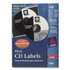 AVERY PRODUCTS CORPORATION 5698 Laser CD Labels, Matte White, 100/Pack