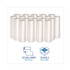 BOARDWALK 303613 High-Density Can Liners, 30 gal, 10 mic, 30" x 36", Natural, Perforated Roll, 25 Bags/Roll, 20 Rolls/Carton