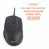 INNOVERA 61014 Full-Size Wired Optical Mouse, USB 2.0, Right Hand Use, Black