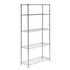 HONEY-CAN-DO INTERNATIONAL, LLC SHF-01443 Honey-can-do SHF-01443 Urban Shelving 5-Tier Adjustable Storage Shelving Unit, Chrome - 5 Tier(s) - 72in Height x 14in Width36in Length - Floor - Durable, Adjustable Shelf, Rust Resistant - Steel