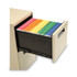 ALERA PAFFPY File Pedestal, Left or Right, 2 Legal/Letter-Size File Drawers, Putty, 14.96" x 19.29" x 27.75"