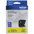 BROTHER INTL CORP LC101Y Brother LC101 Yellow Ink Cartridge, LC101-Y