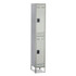 SAFCO PRODUCTS 5523GR Double-Tier Locker, 12w x 18d x 78h, Two-Tone Gray