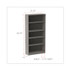 ALERA VA636632GY Alera Valencia Series Bookcase, Five-Shelf, 31.75w x 14d x 64.75h, Gray