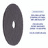 BOARDWALK 4012BLA Stripping Floor Pads, 12" Diameter, Black, 5/Carton