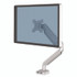 FELLOWES MFG. CO. 8056401 Platinum Series Single Monitor Arm, For 40" Monitors, 360 deg Rotation, 45 deg Tilt, 180 deg Pan, Silver, Supports 20 lb