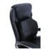 LF PRODUCTS PTE LTD SertaPedic® 48964 Cosset Big and Tall Executive Chair, Supports Up to 400 lb, 19" to 22" Seat Height, Black Seat/Back, Slate Base