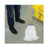 BOARDWALK 824R Mop Head, Lie-Flat Head, Rayon Fiber, 24 oz, White, 12/Carton