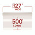 WILSON JONES CO. GBC® 3126061 NAP-Lam I Roll Film, 1.5 mil, 27" x 500 ft, Gloss Clear, 2/Box