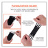 TENACIOUS HOLDINGS, INC. ergodyne® 19144 Squids 5545 Arm and Wrist Scanner Mount, Medium, 7 x 8.5 x 1.5, Elastic, Black