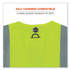 TENACIOUS HOLDINGS, INC. ergodyne® 21493 GloWear 8260FRHL Class 2 FR Safety Hook and Loop Vest, Modacrylic/Kevlar, Small/Medium, Lime