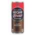 HIGH BREW COFFEE 00500 Cold Brew Coffee + Protein, Double Expresso, 8 oz Can, 12/Pack