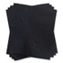 GEN 1402 Cocktail Napkins, 2-Ply, 9w x 9d, Black, 2,000/Carton